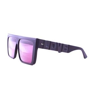 VINTAGE FRAMES Love/Hate II Matte Black SUNGLASSES